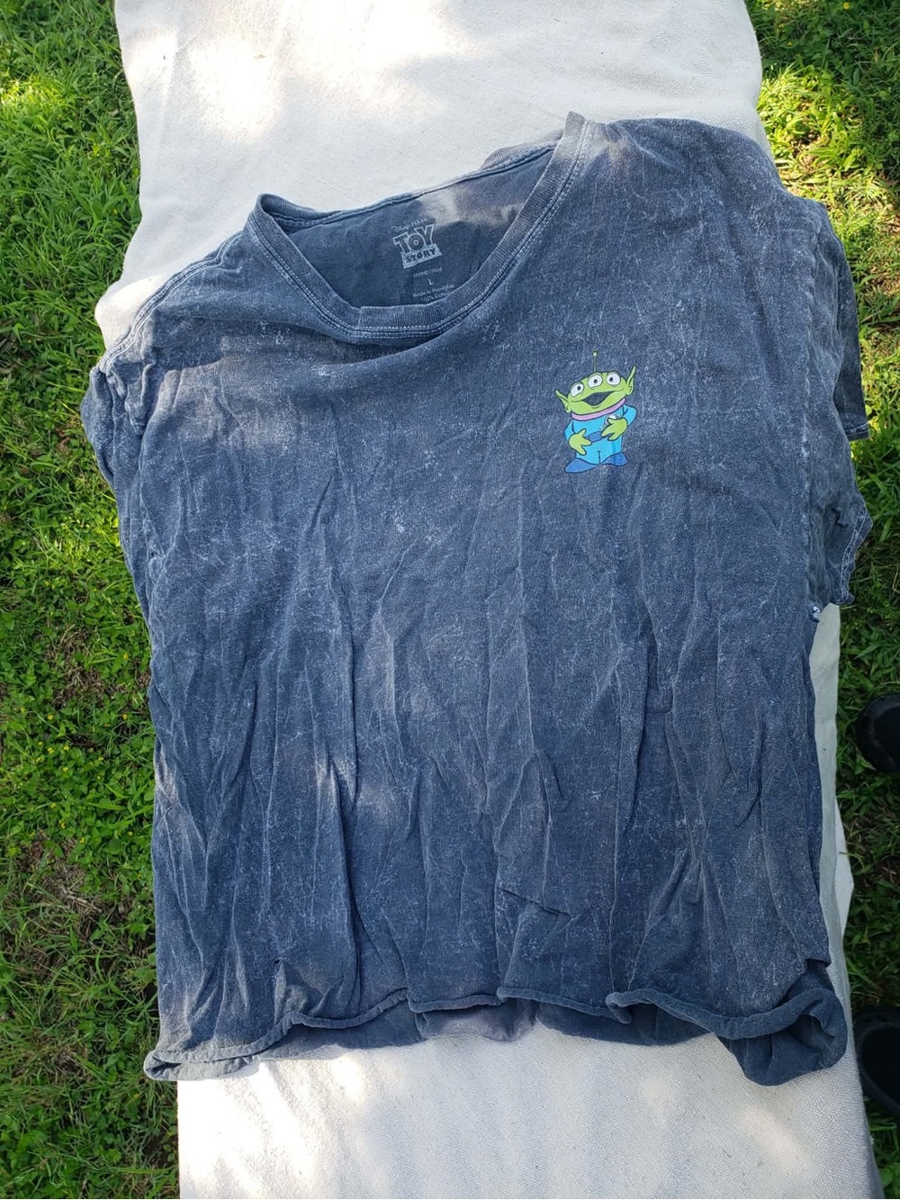 Disney Toy Story Alien Graphic Crop Top